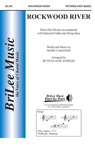 Rockwood River Three-Part Mixed choral sheet music cover Thumbnail